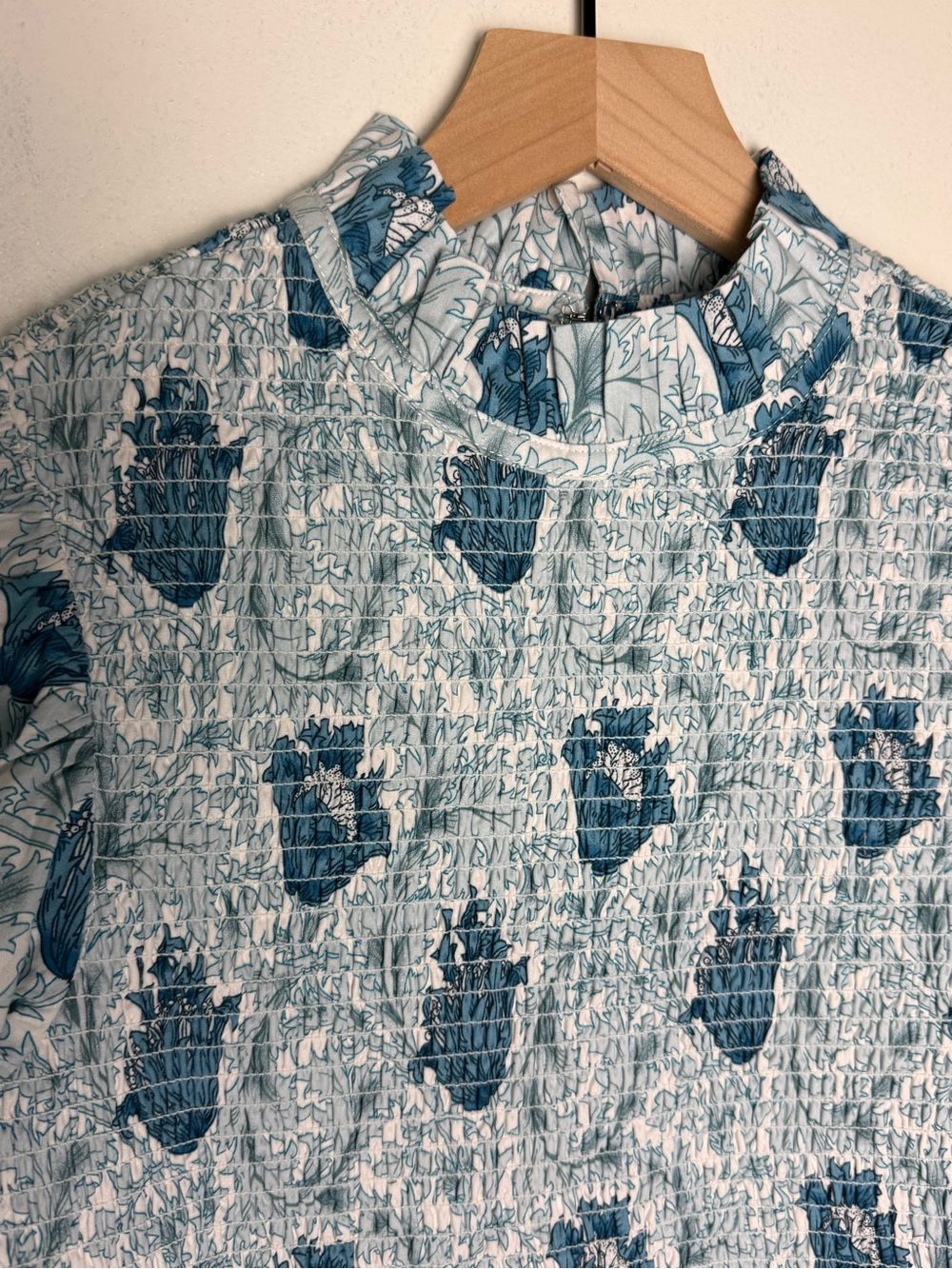 Hyacinth House NWT Smocked Cotton  Mid Knee - Picture 3 of 12